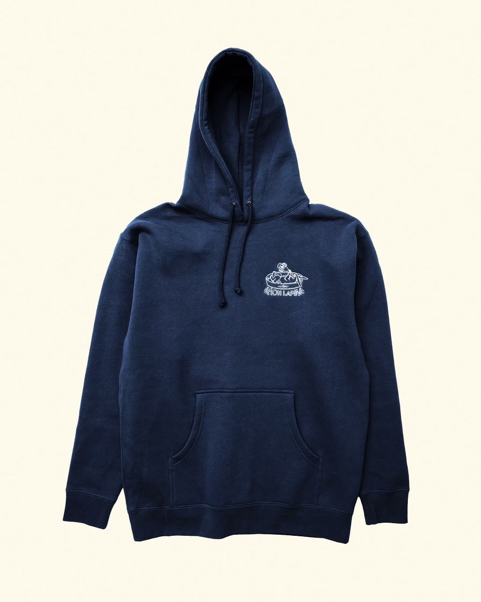 Mon Lapin Hoodie - Bleu